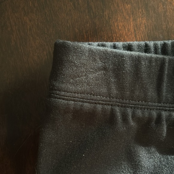 Talbots Women’s Deep Black pants w/ Golden accents on the leg Size M Like new - Picture 3 of 9